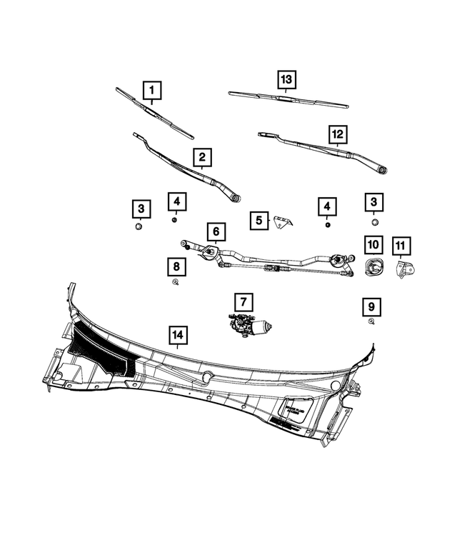 « 6507942AA – Electrical : Tête Hexagonale Vis, Côté Droit pour Mopar Image »