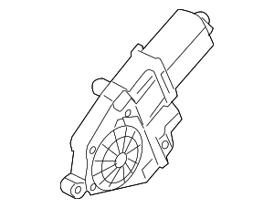 8T0959801B - Electrical: Power Window Motor for Audi Image