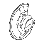 34111161765 - : Splash Shield for BMW: 740i, 740iL, 750iL Image