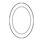 285352T200 - Exhaust: Exhaust Manifold Gasket for Hyundai Image