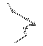 6A121065DG - Cooling System: Engine Coolant Pipe for Volkswagen Image