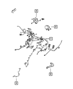 68092381AD - Electrical: Engine Wiring for Mopar Image
