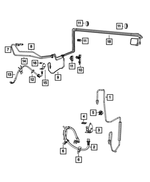 68252492AB - Brakes: Brake Hose for Mopar Image