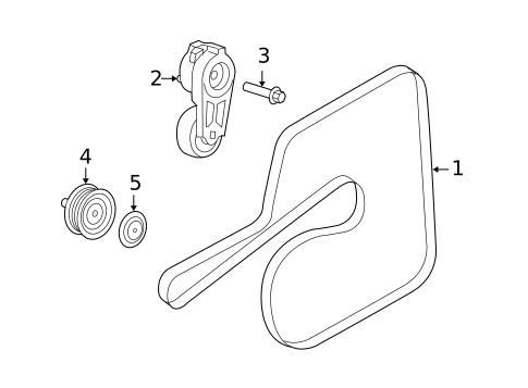 Belts & Pulleys for 2007 Dodge Magnum #0
