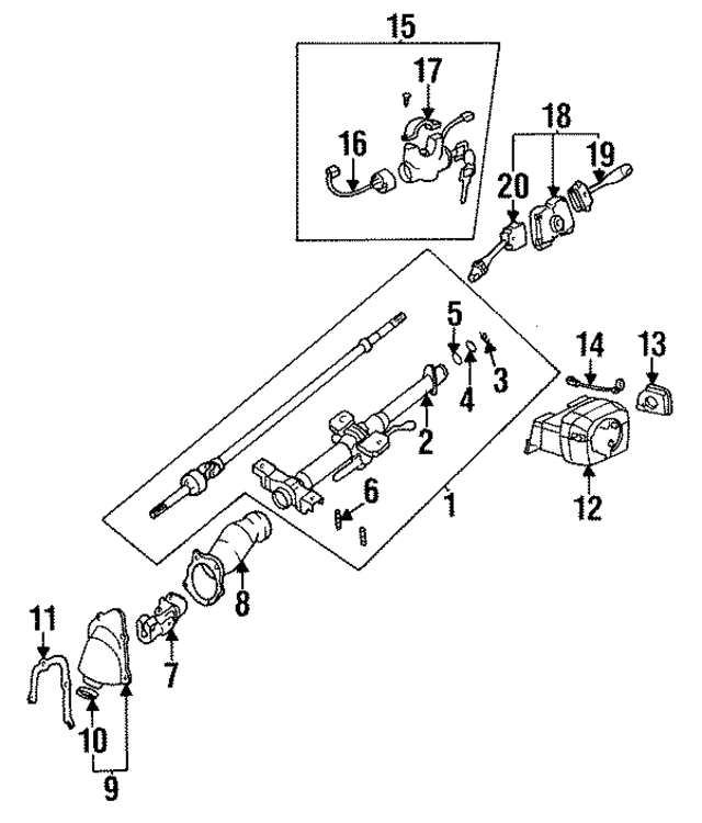 2556040U71 - : Combo Switch for Nissan Image