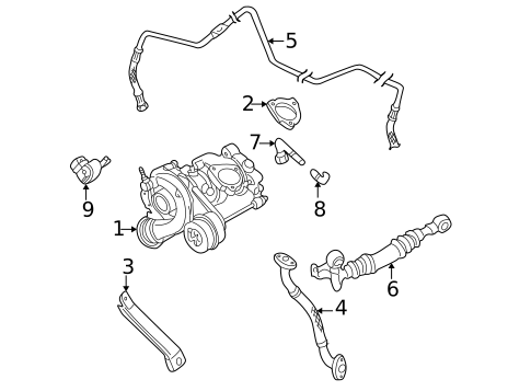 Turbocharger, Supercharger & Ram Air for 2005 Audi A4 #0