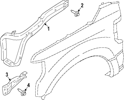 Inner Components for 2023 Ford F-450 Super Duty #0