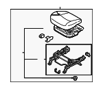 6911B189HB - : Cushion Assembly for Mitsubishi: Mirage Image