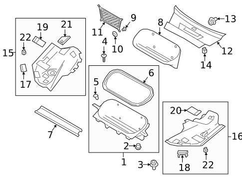 Storage Compartment for 2020 Jaguar I-Pace #0