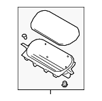 T4K15644PVJ - : Storage Pocket for Jaguar: I-Pace Image