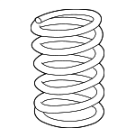 482310E160 - : Coil Spring for Toyota: Highlander Image