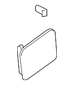 G8830ZV5MA - Body: Fuel Door for Nissan Image