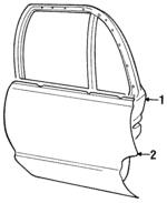 25652564 - Body: Door Shell for Buick: LeSabre Image
