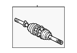 4411854J00 - Front Drive Axle: Outer Boot for Suzuki Image