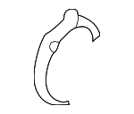 4412360A00 - Suspension: Inner Boot Clamp for Suzuki Image