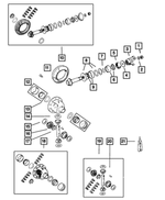 1791576 - Front Suspension &amp; Drive: Pinion Yoke Washer for Mopar Image