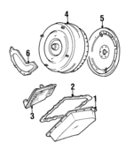 F4LY7902ARM - : Automatic Transmission Torque Converter for Ford Image