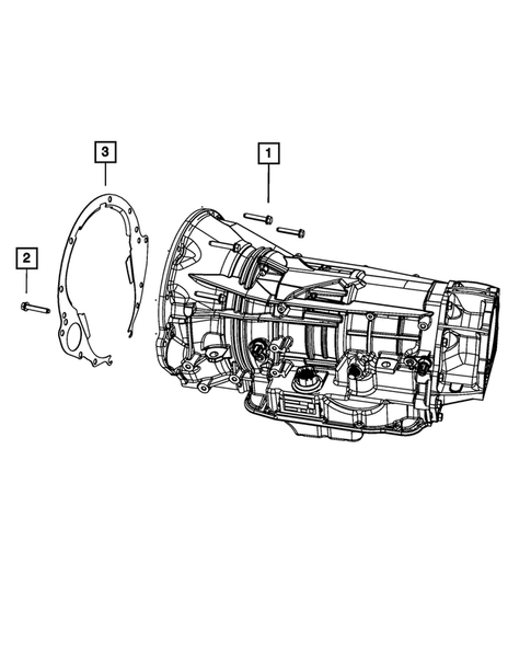 Mounting and Skid Plate for 2015 Ram 2500 #1