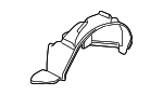 25700721 - Body: Fender Liner for Buick: Park Avenue Image