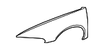 25666811 - Body: Fender for Buick: Park Avenue Image