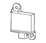 9A790728300 - Electrical: Transmitter for Porsche: 911, 918 Spyder, Boxster, Cayenne, Cayman, Panamera Image