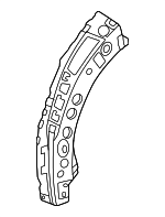 5370748040 - : Apron Reinforced for Lexus: RX350, RX350h, RX450h+, RX500h Image