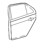 6700352323 - : Door Shell for Toyota Image
