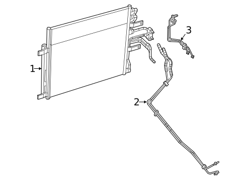 Trans Oil Cooler for 2013 Ram 2500 #0