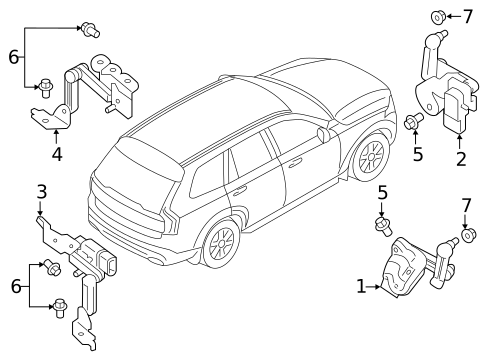 Electrical Components for 2019 Volvo XC90 #18