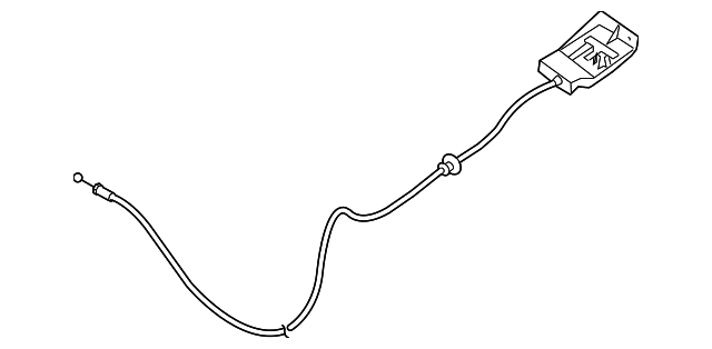 Genuine Release Cable - 65621-ZS00A | NissanParts.cc | Nissan