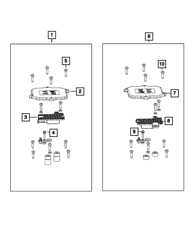 68621076AB - High Voltage Powertrain Systems: Access Cover for Jeep: Cherokee, Wagoneer S Image