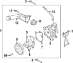 251252T000 - : Rear Housing for Kia: Stinger Image