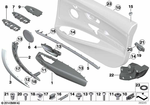 51417279321 - Vehicle Trim: Loudspeaker Cover for BMW Image