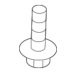 1244105207B - Body: Wheel Opening Molding Screw for Kia: Borrego, Forte, Forte Koup, Forte5, K4, K5, Niro, Niro EV, Optima, Rio, Sorento, Sportage, Telluride Image
