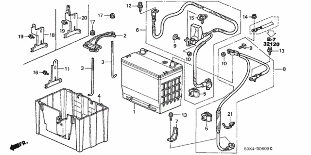 Battery for 2000 Honda Odyssey #0