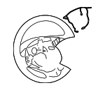 4400A234XA - : Steering Wheel for Mitsubishi Image