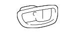 69278AC010B0 - : 2000-2004 Toyota Avalon - Handle Bezel for Toyota: Avalon Image