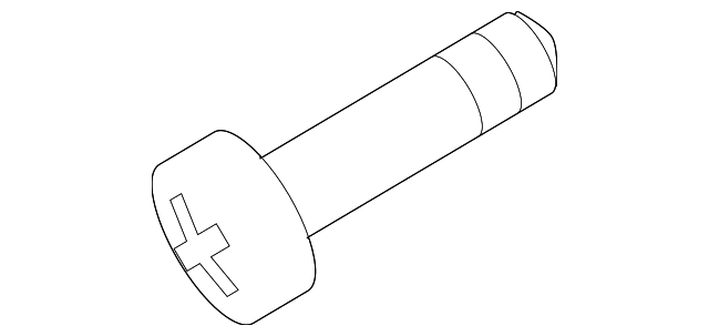 Fog Lamp Assembly Screw - Porsche (N-908-794-02)