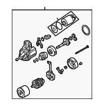 MN137825 - Electrical: Starter for Mitsubishi Image