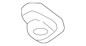 5Q0803216 - Body: Floor Pan Crossmember Bracket for Audi Image