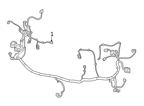 Wiring Harness for 2018 Jeep Grand Cherokee #0