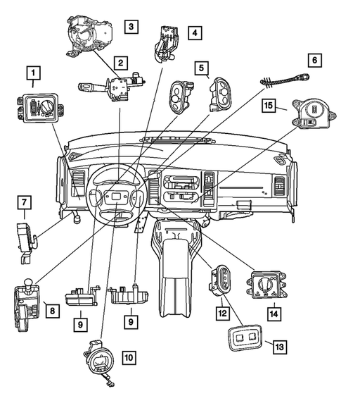 Switches for 2007 Dodge Dakota #0