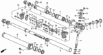 53416SF1952 - Chassis: GUIDE,STRG.RACK for Honda Image image
