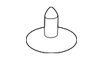 1H0819943 - Body: Under Cover Screw for Porsche Image