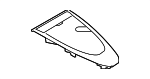 982858189E5Q0 - Body: Center Cover for Porsche Image