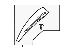 982858365C5Q0 - Body: Defroster Grille for Porsche Image