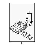 928003J1206T - : 2007-2012 Hyundai Veracruz - Map Lamp Assembly for Hyundai: Veracruz Image