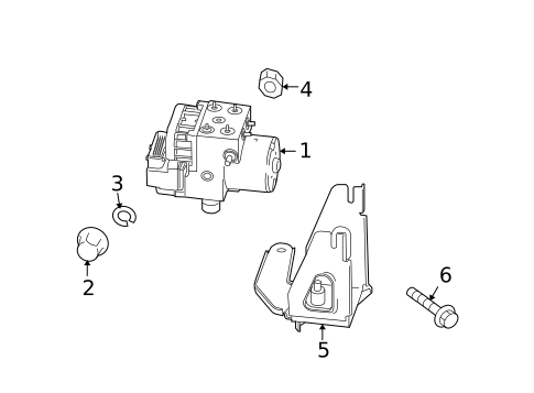 ABS Components for 2005 Kia Optima #0