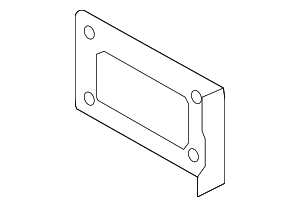 961122F020 - : Radio Bracket for Kia: Spectra, Spectra5 Image
