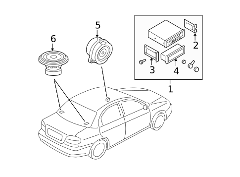 Sound System for 2009 Kia Spectra #0